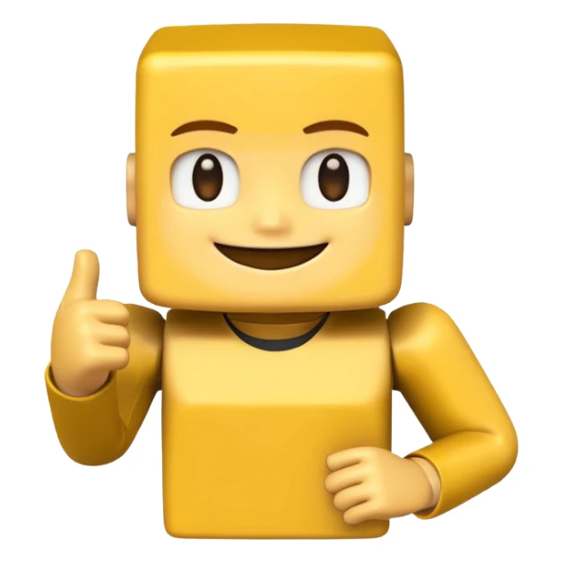 roblox blocky character r6 emoji sticker