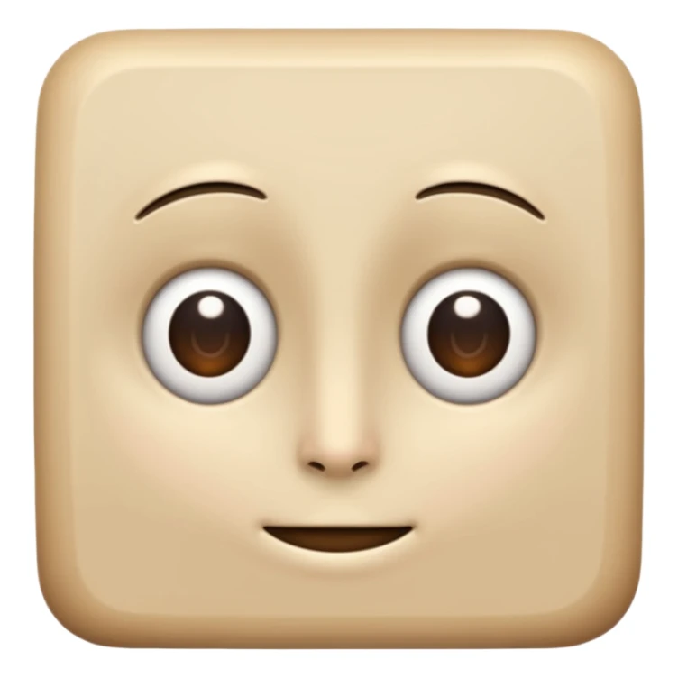 haceme un sprunki con cuerpo cuadrado  fino sticker