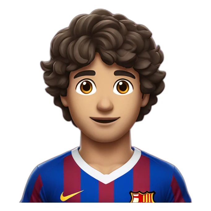 João Félix camiseta del Barça sticker