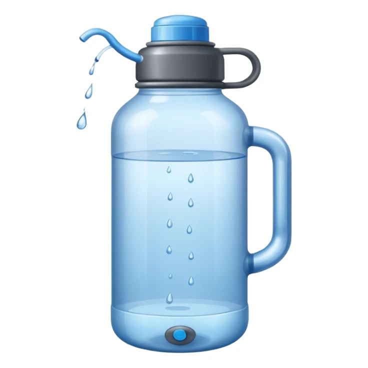 Hydrojug water bottle sticker