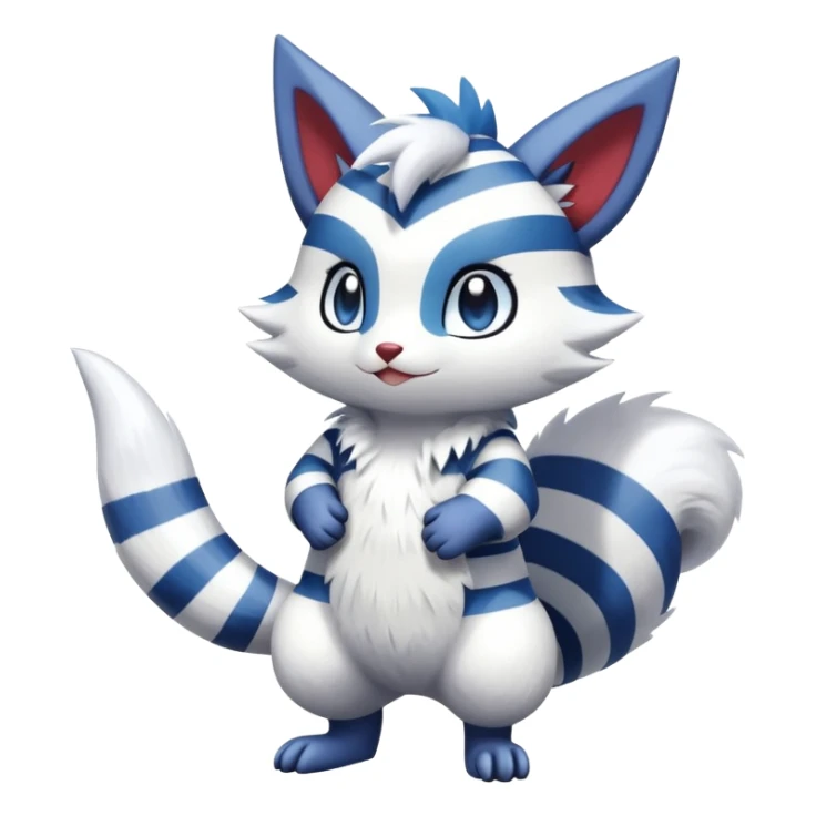 Furret-Meowstic-Zangoose-Hybrid (Full body) sticker