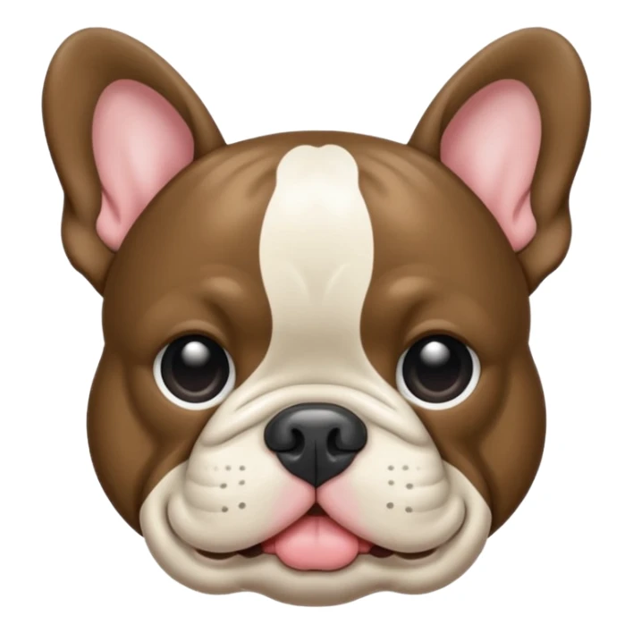Bouledogue français merle foncé sticker