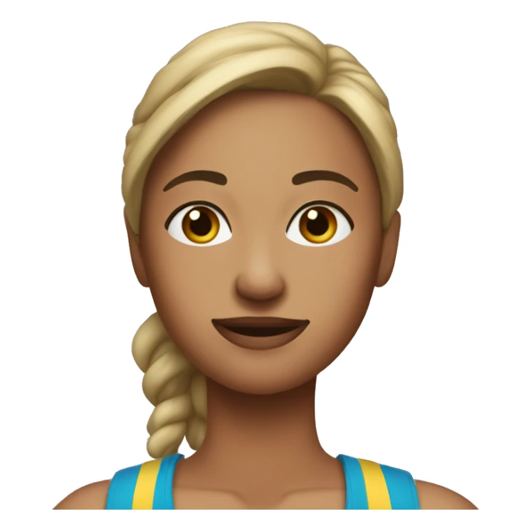 My wife in gym outfit  sticker