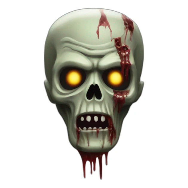 call of duty ghost zombie  sticker