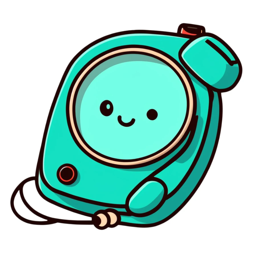 landline telephone placed beneath a wristwatch sticker