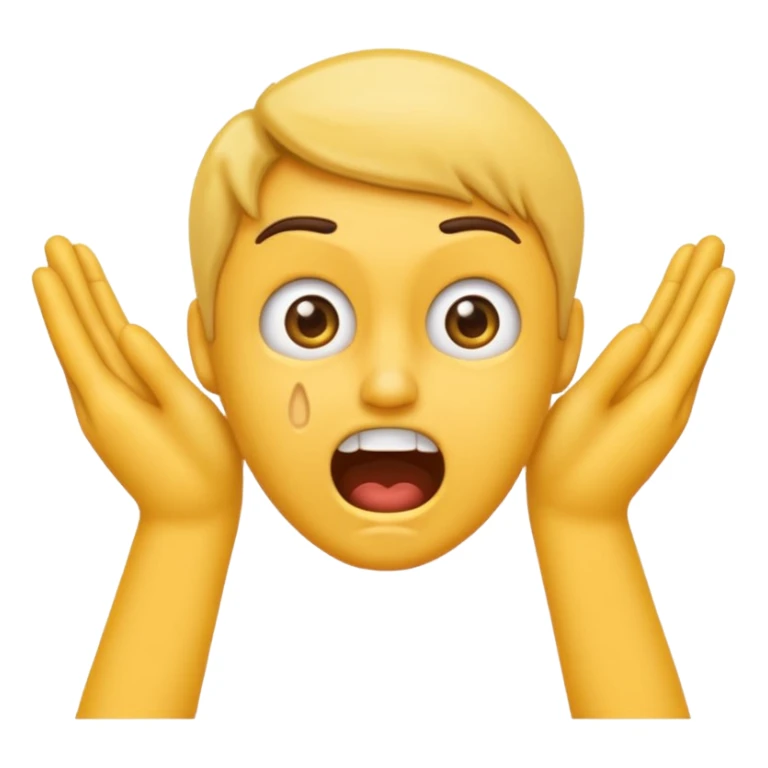 Emoji qui se mord l’ongle avec ses dents sticker