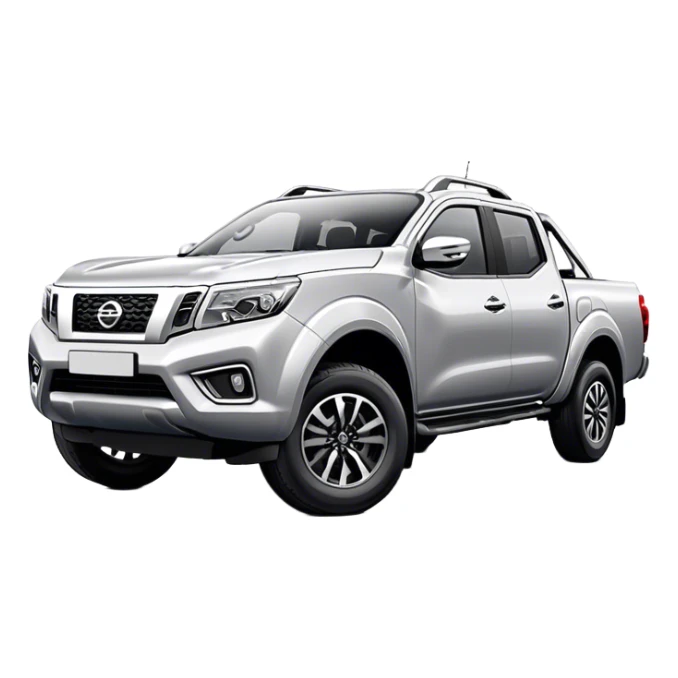 Nissan Navara - Nissan (Model Year: 2021) (Iconic colour: Silver) sticker