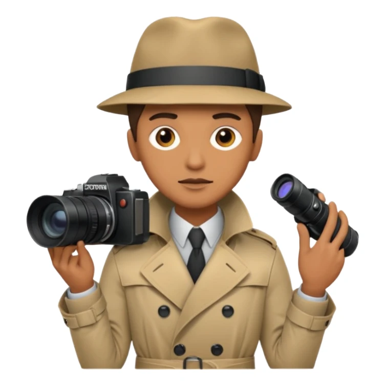 crime photographer sticker
