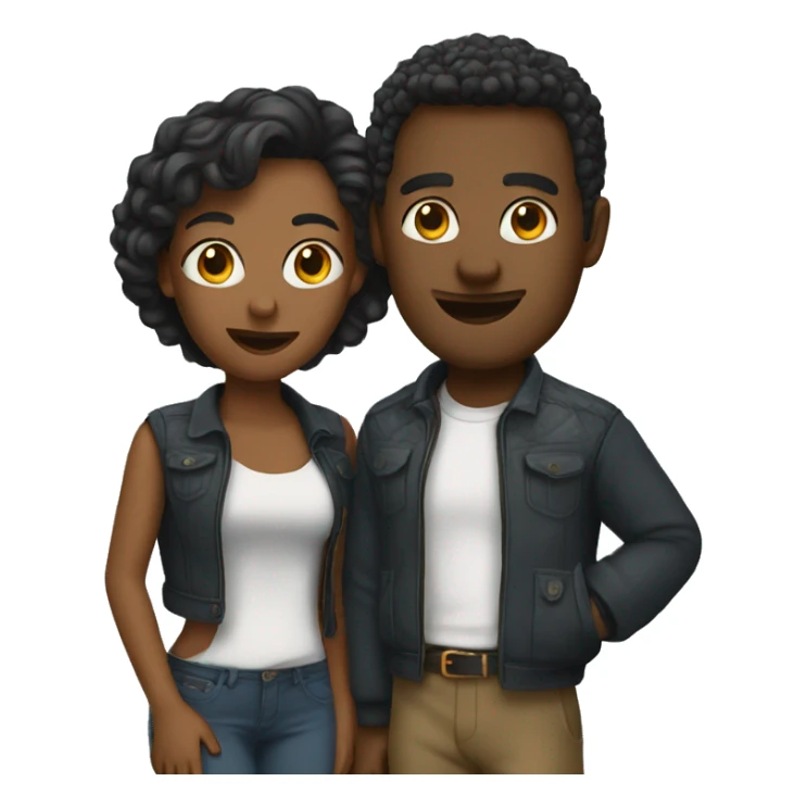 Couple trip like in drama. sticker