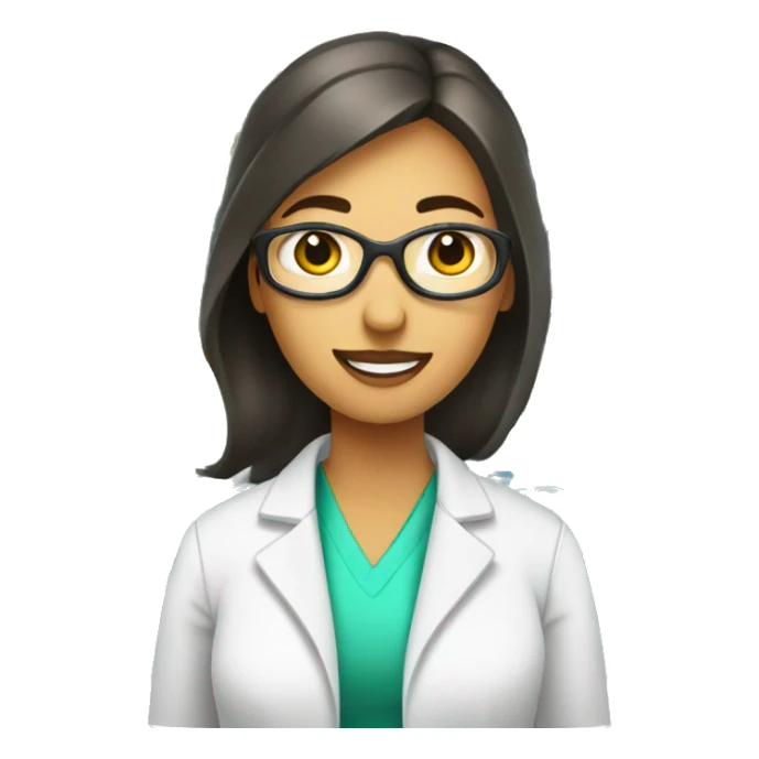 female research scientist working in lab with bacterial plates and lab tubes sticker