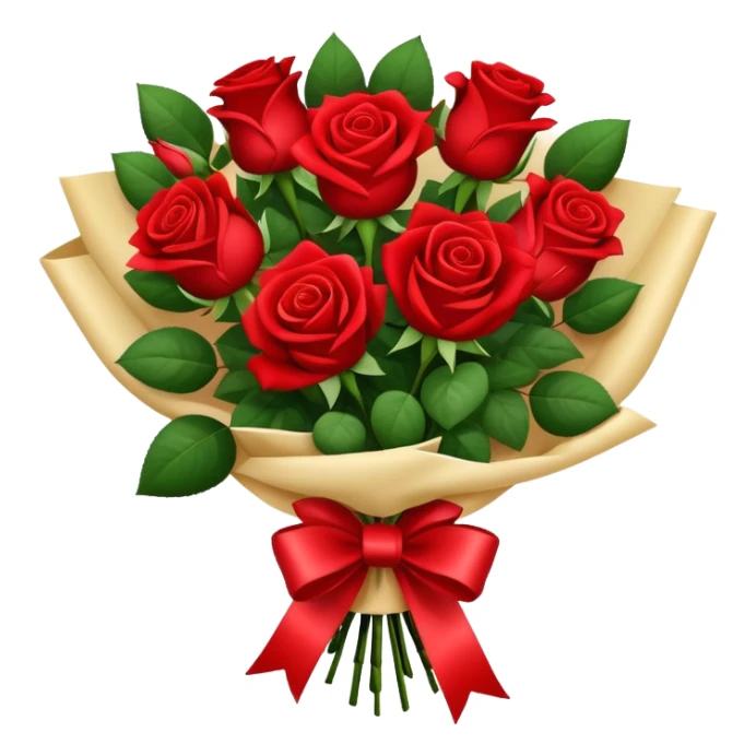 Bouquet of roses  sticker