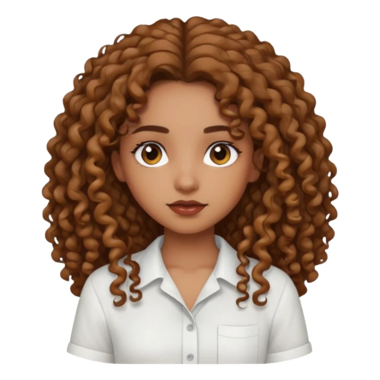 Brown girl aesthetic sticker