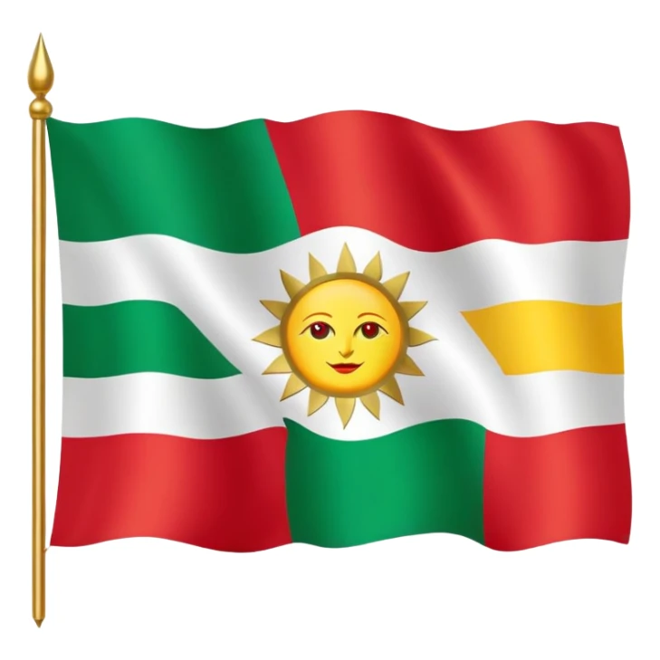 Kurdistan flag emoji  sticker