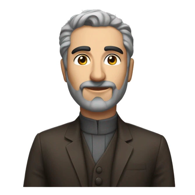 Estetik burunlu kardan adam sticker