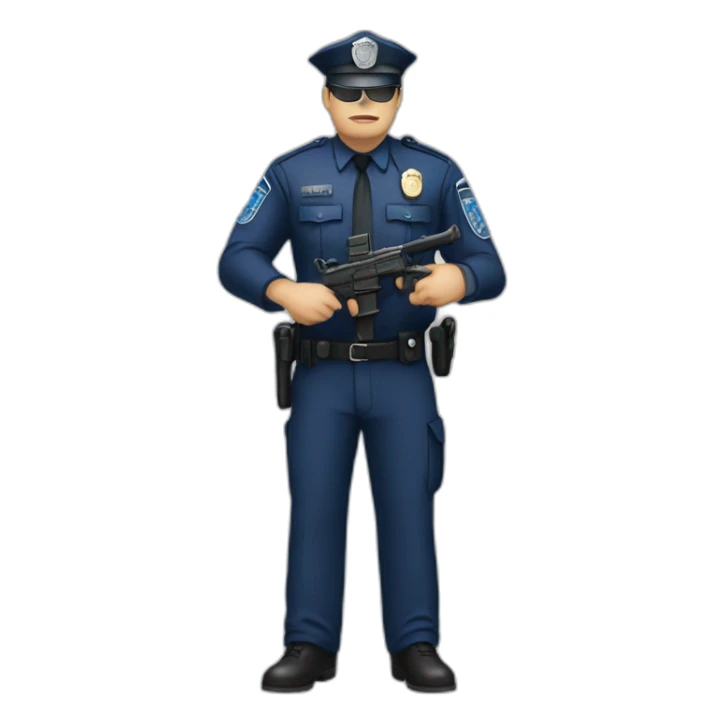 Police nationale véhicules  sticker