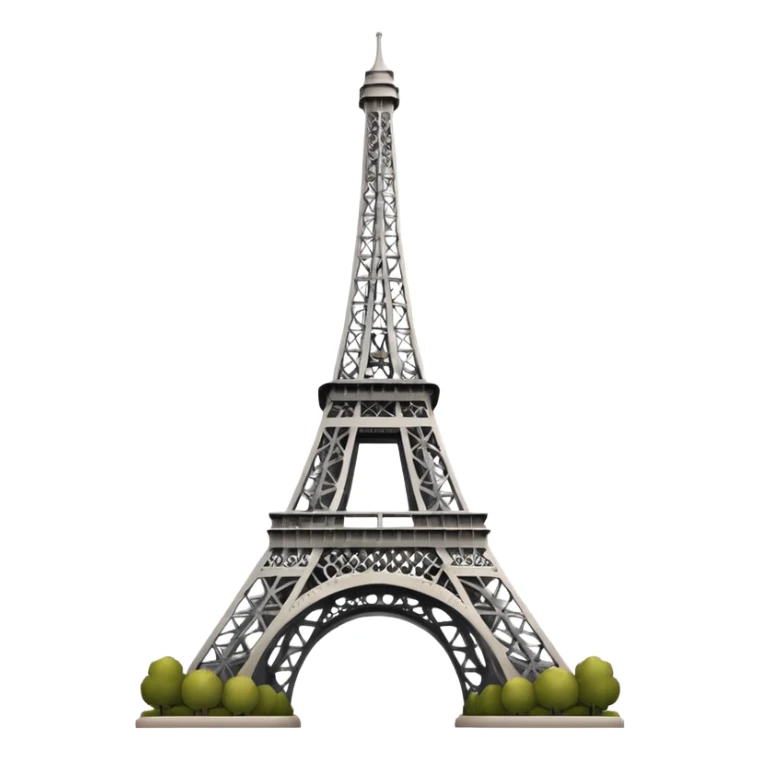 Eiffel Tower "Bonjour" sticker
