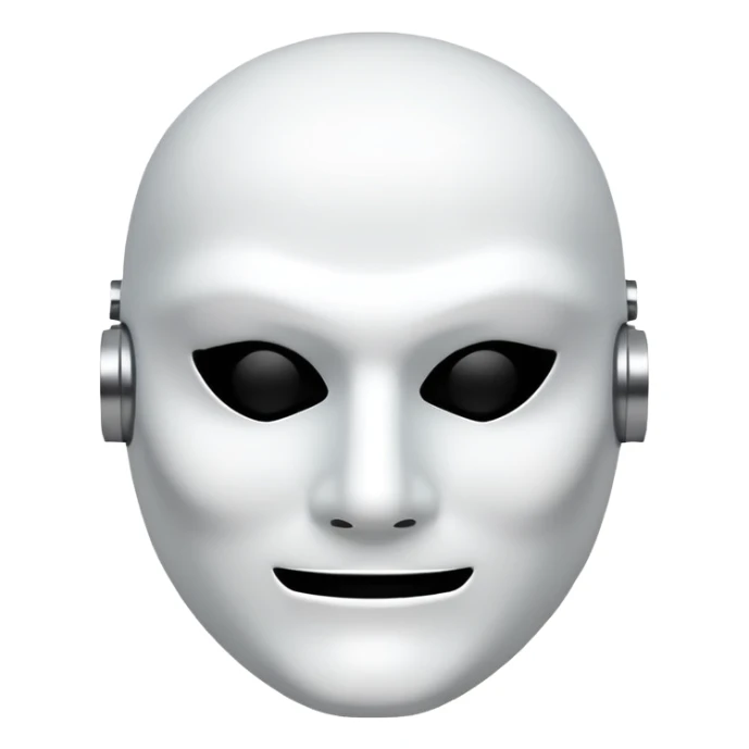 hacker mask sticker