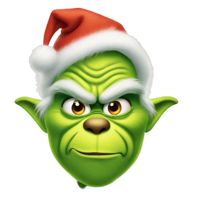 Grinch sticker