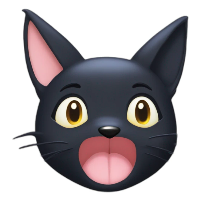 Jiji of Ghibli kiki’s delivery anime sticker