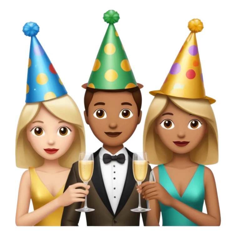 Party emoji  sticker