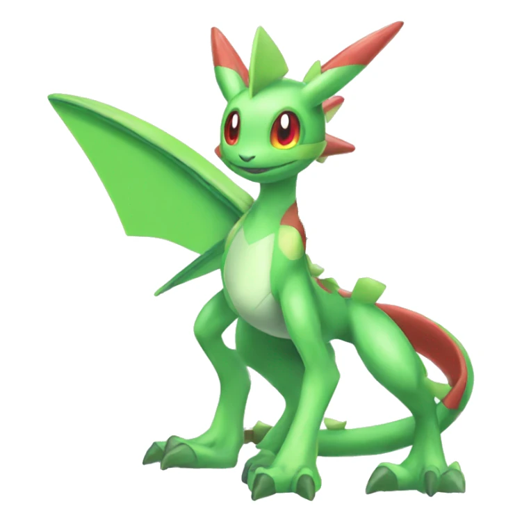 Shiny Colorful Vikavolt-Flygon-Pokémon Full Body sticker