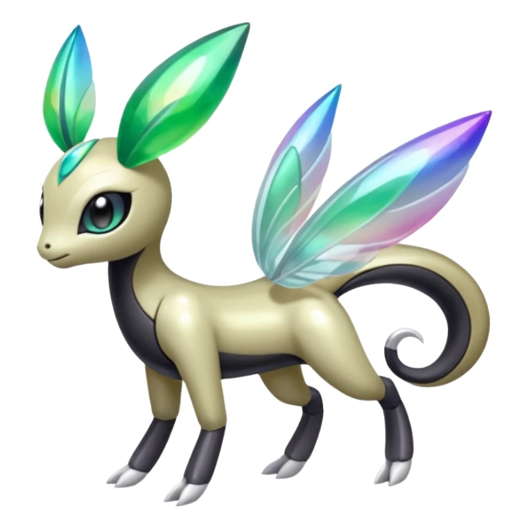 Meloetta-Inteleon-Gabite-Palkia-Pokémon-Fakémon-fusion-hybrid-creature sticker