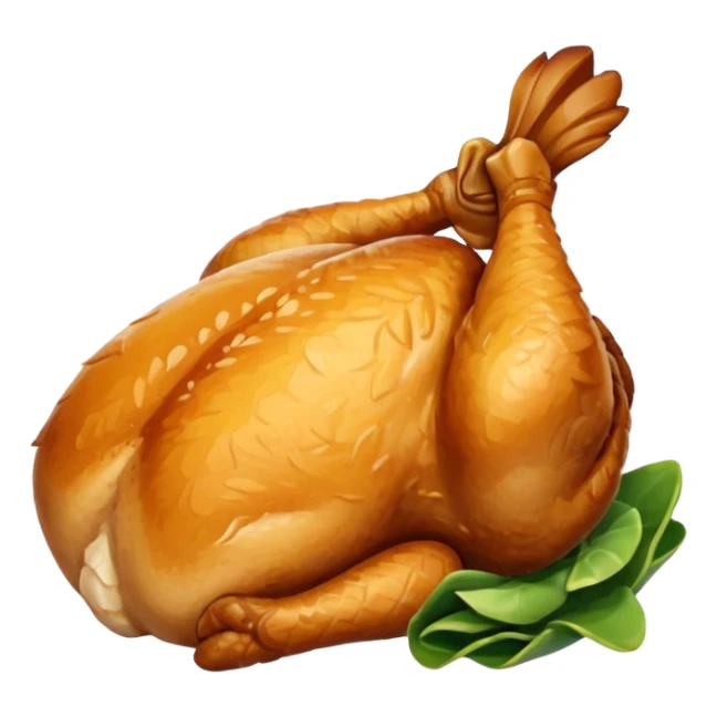pollo cocinado sticker