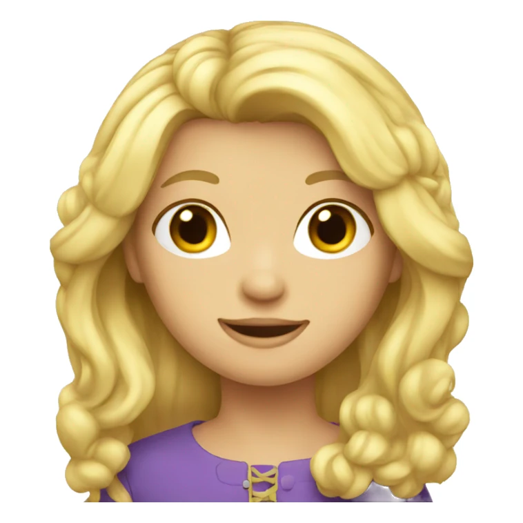 Blond british sticker