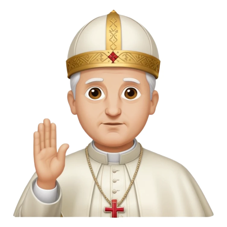 American Pope sticker