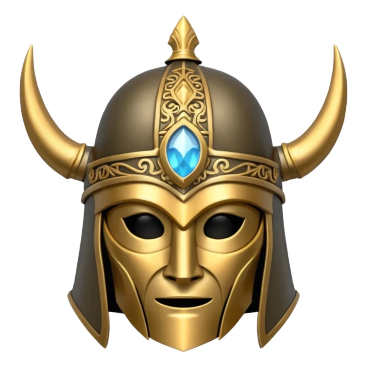 magic norse helmet sticker