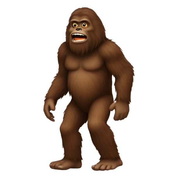 Bigfoot sticker