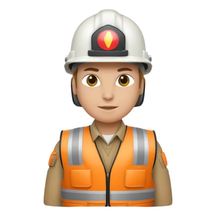 goose nuclear engineer in helmet and vest sticker
