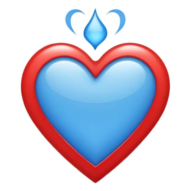 Make me an emoji to my school Holy cross davao college  representing this three colors ❤️💙🤍 make it like a FEU style sticker