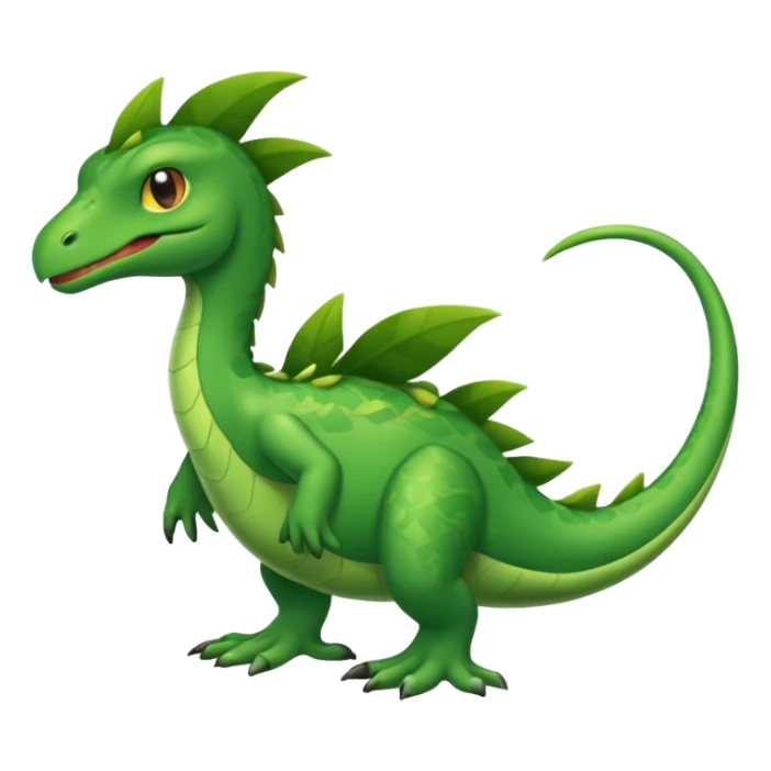 Helioptile-Tropius-Grovyle-fusion (full body) sticker