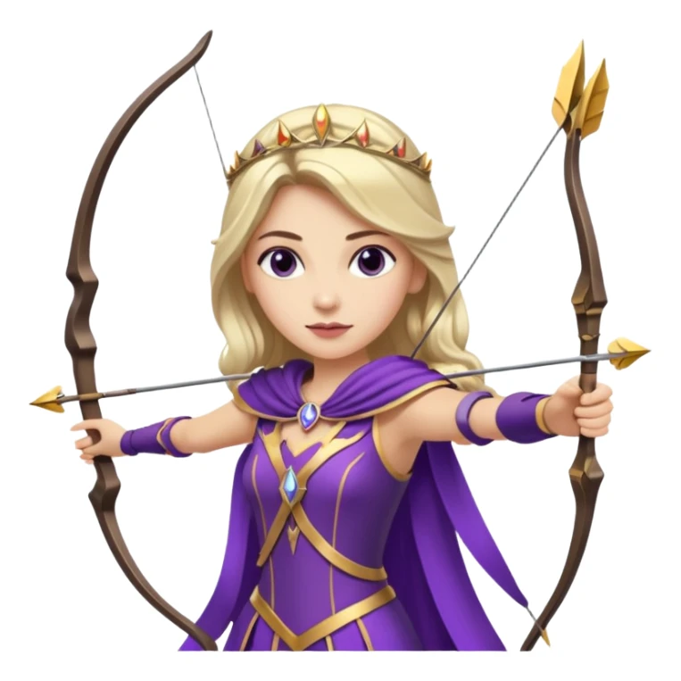 clash of clan archer queen sticker