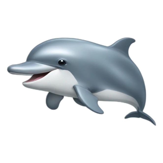 FAT DOLPHIN sticker