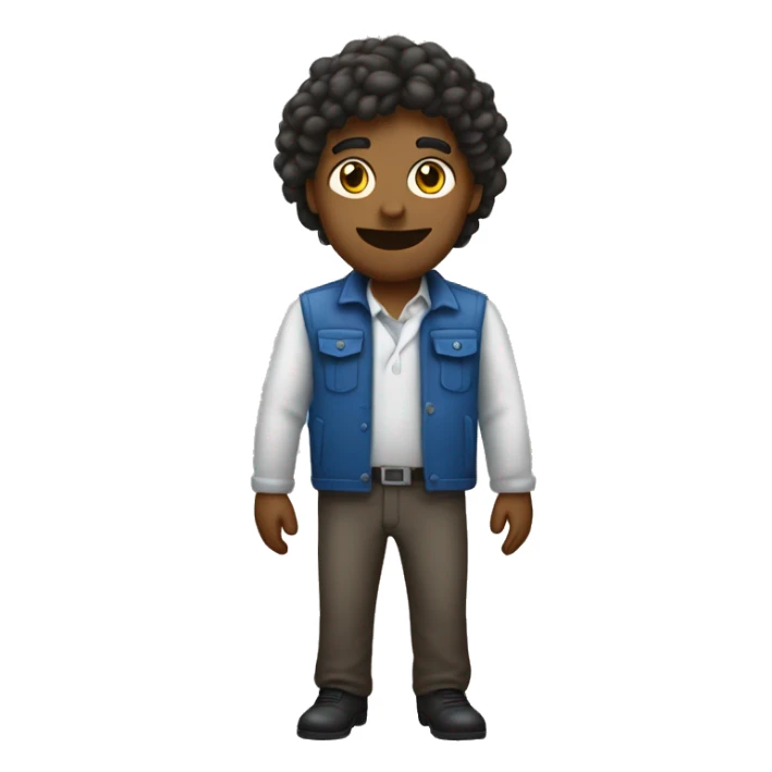 Botijão de Gás atrás escrito chama azul sticker