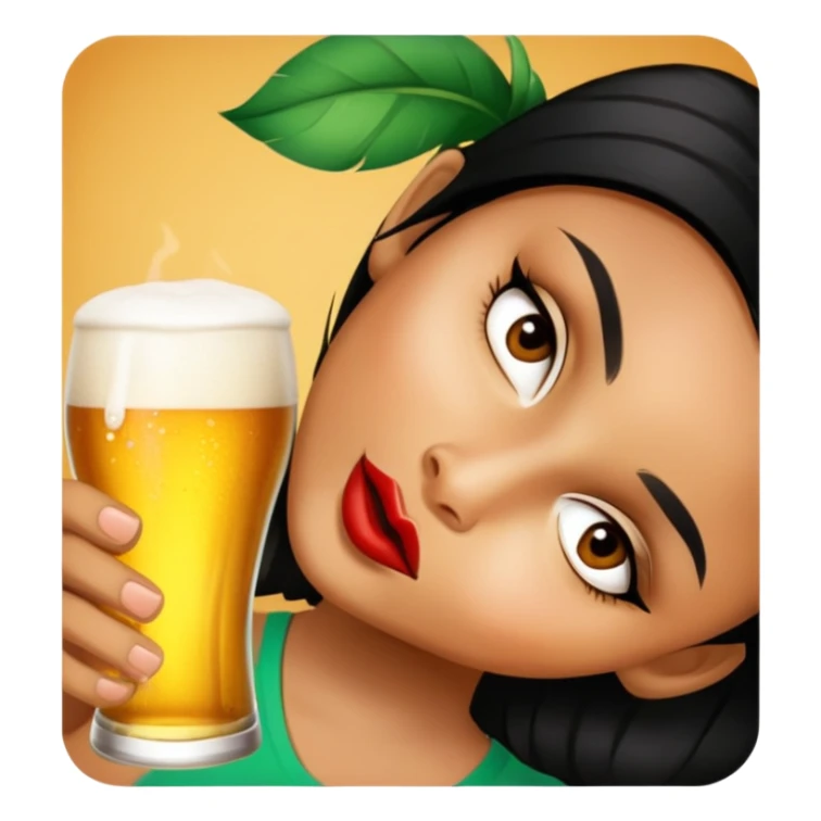 Cerveza Drinker sticker