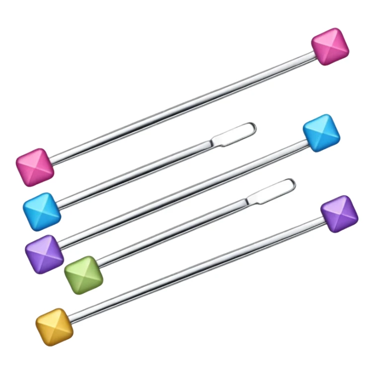 Bobby pins of different colour's  sticker