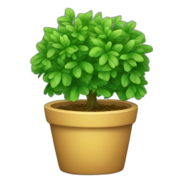 Little Green bush sticker