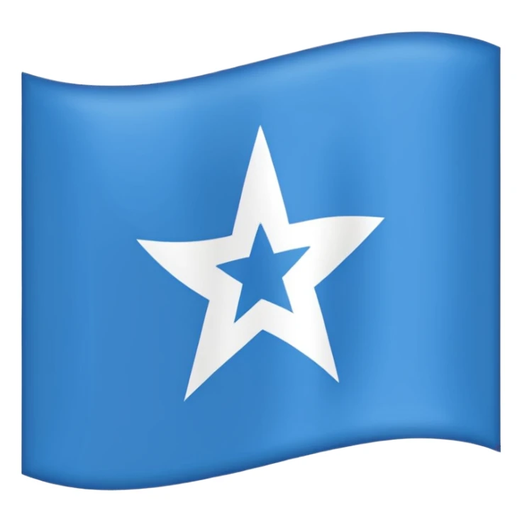 The flag of Awdal state in somalia sticker