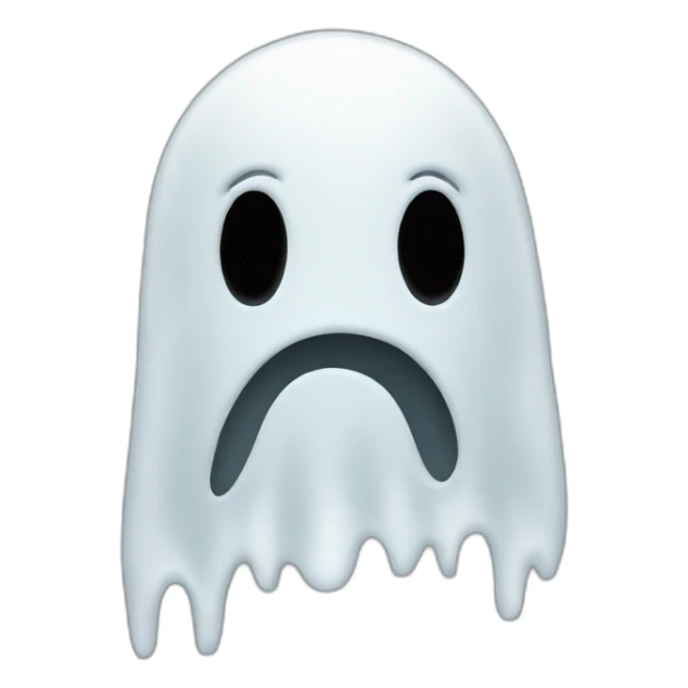 ghost face sticker