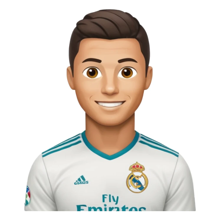 I want Ronaldo in madrid sticker