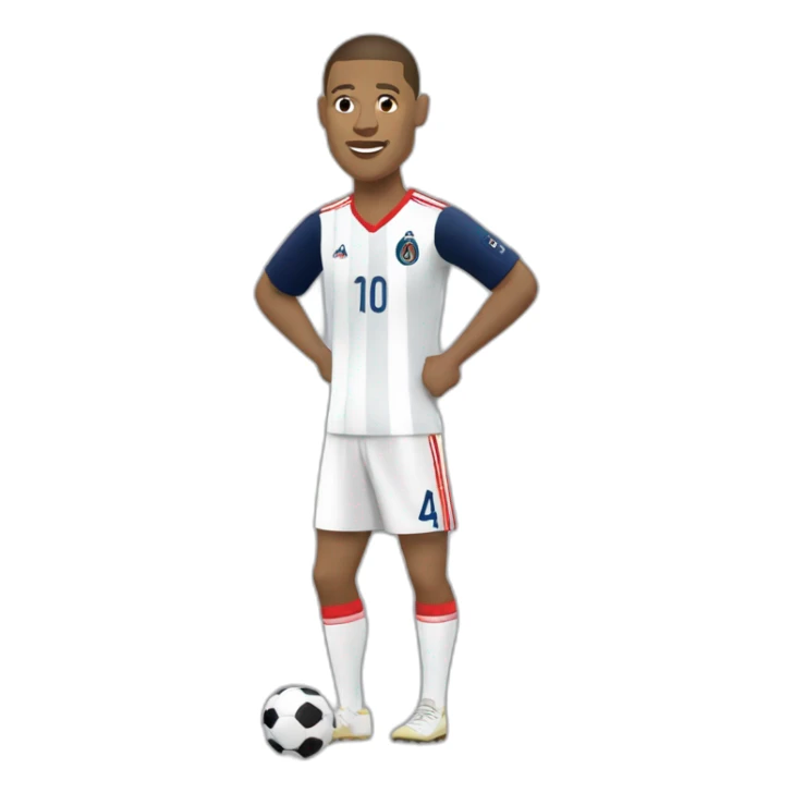 Mbappé qui fait du flamenco sticker