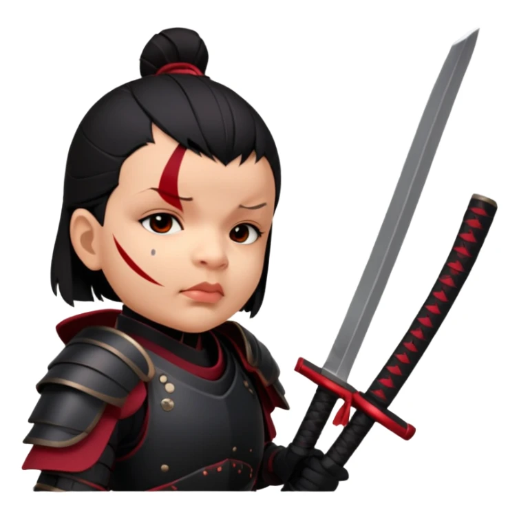 Shadow Samurai sticker