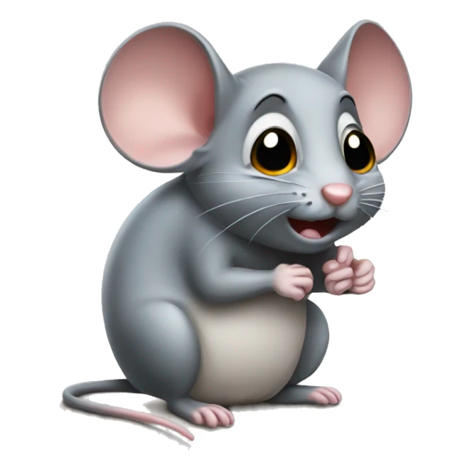 Smelly mouse sticker