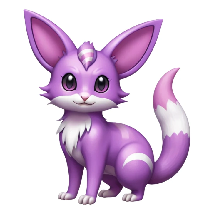 Shiny Furret-Espeon-Noibat-Hybrid (Full body) sticker