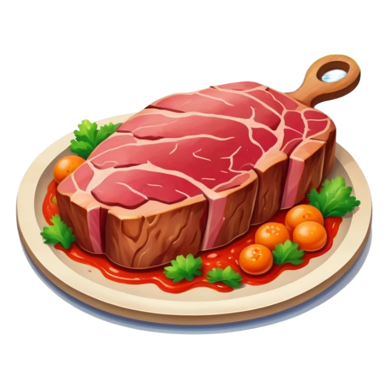 slop art spam meat painting landscape  sticker