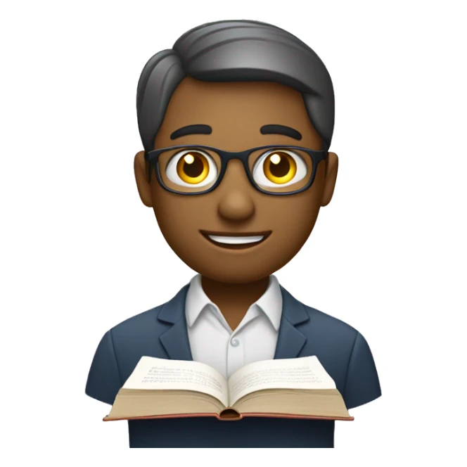 An emoji representing the sharing of knowledge and information among community members.
Features: An open book, a lightbulb above a head, or a character giving a presentation or holding a speech bubble with text.
Emotion: Wisdom, learning, communication. sticker