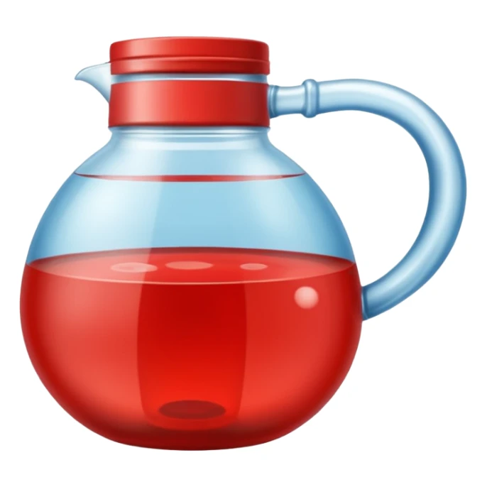 Jarra de agua sabor jamaica sticker